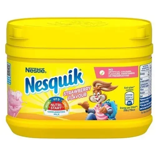 NESTLE NESQUIK MILKSHAKE STRAWB 300G X1