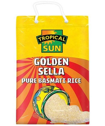 TROPICAL SUN GOLDEN SELLA PURE BASMATI RICE X1