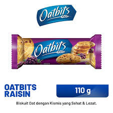 OATBITS RAISIN BISCUIT 110G X1