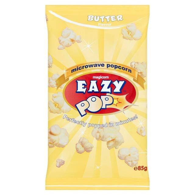 EAZYPOP BUTTER FLAV. MICRO POPCORN 100GX1