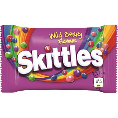 SKITTLES WILD BERRY FLAVOUR 45GX1