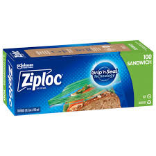 SCJOHNSON ZIPLOC 30SANDWICH BAG16.5CM X1