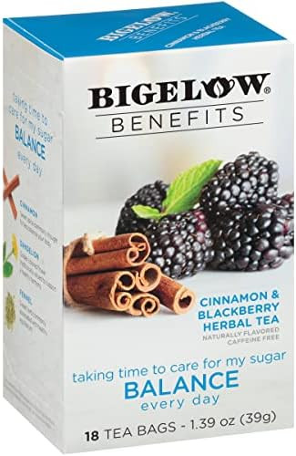 BIGELOW CINNAMON & BLACKBERRY HERBAL TEA 39G