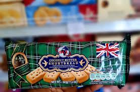 OGL COCONUT BUTTER SHORTBREAD 205X1