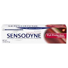 SENSODYNE FULL PROT. WHITENING TOOTHPASTE 75ML X1