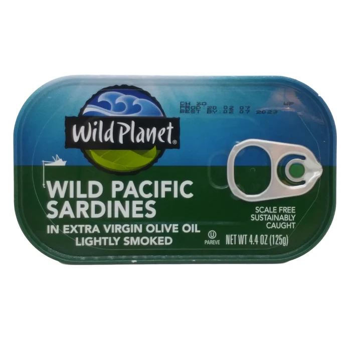 WILD PLANET SARDINES 125G X1
