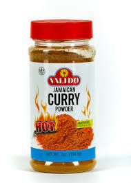 VALIDO JAMAICAN HOT CURRY POWDER 198G  X1