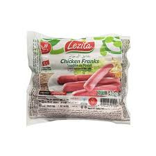LEZITA FROZEN CHICKEN FRANKS 340G  X1