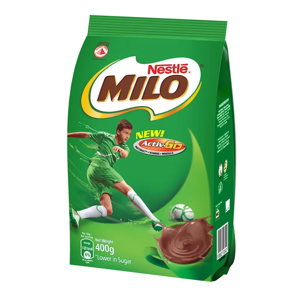 NESTLE MILO ACTIV-GO POUCH 400G X1 EACH