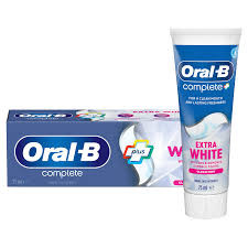 FOREIGN ORAL-B COMPLETE EXTRA WHITE 75ML X1