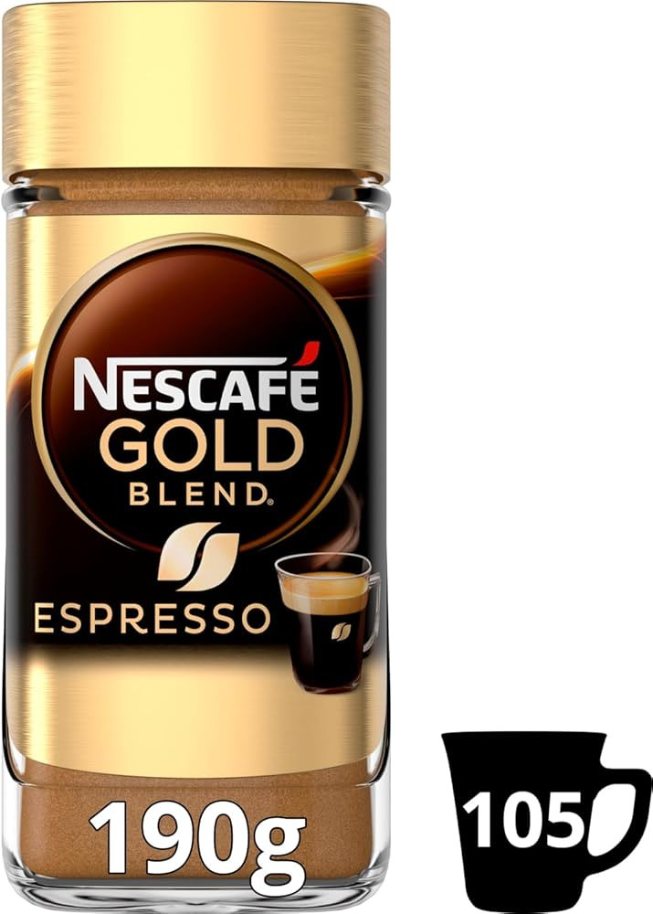 NESCAFE GOLD BLEND ESPRESSO 190GX1