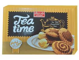 SHIRINASAL TEA TIME BUTTERY COOKIES 320GX1