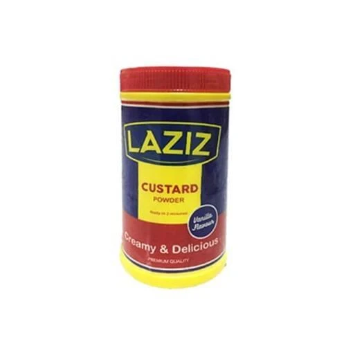 LAZIZ CUSTARD POWDER VANILLA FLV 400GX1