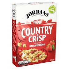 JORDANS COUNTRY CRISP STRAWBERRY 400GX1