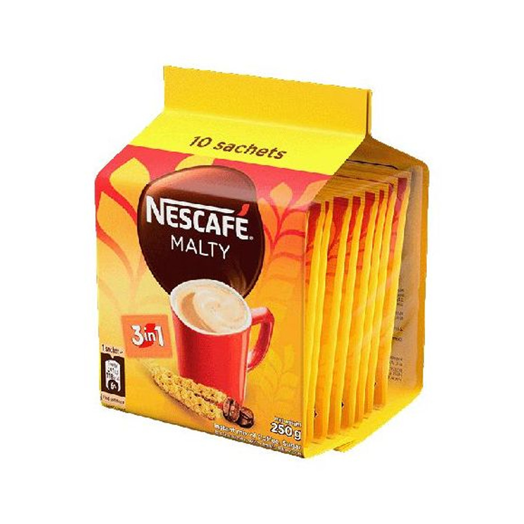 NESCAFE MALTY 3IN1 25GX10+1 FREE