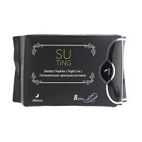 SU TING SANITARY PAD NAPKINS NIGHT  290MM 6PC X1