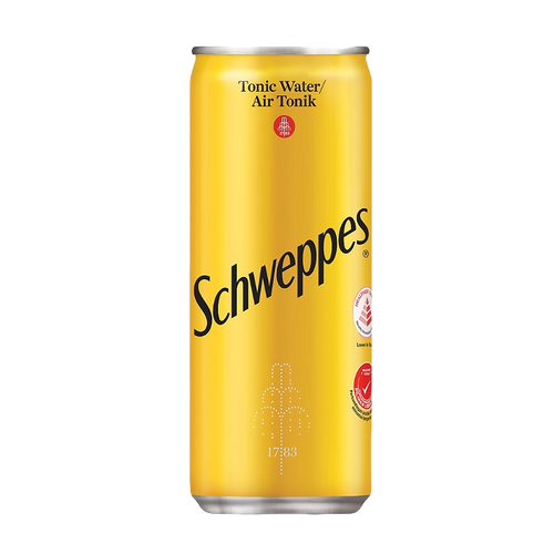 SCHWEPPES TONIC WATER CAN 33ML X1