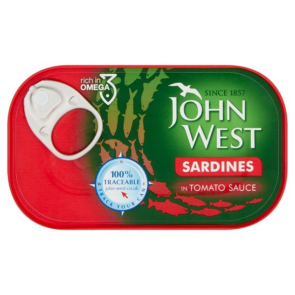 JOHN WEST SARDINES IN TOMATO 120G X1