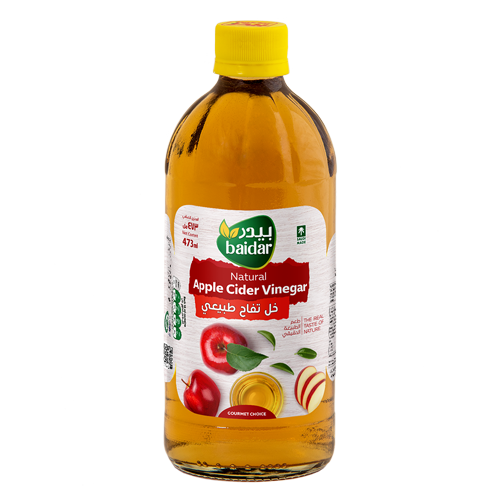 BAIDAR NATURAL APPLE CIDER VINEGAR 473ML X1