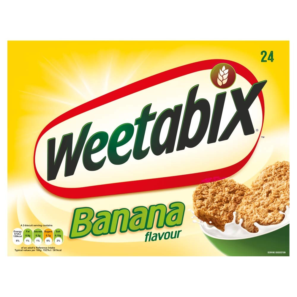 WEETABIX BANANA FLAVOUR 24 X1