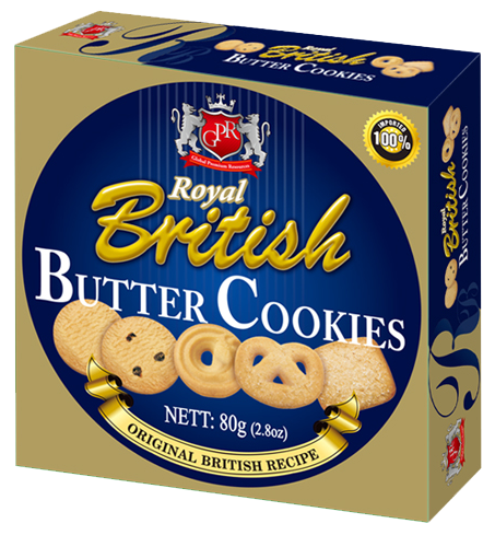 GPR ROYAL BRITISH HOMEMADE BUTTER COOKIES 800GX1