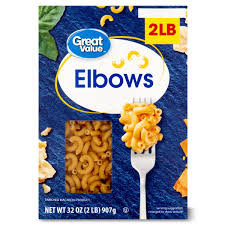 GREAT VALUE ELBOW PASTA 454G X1