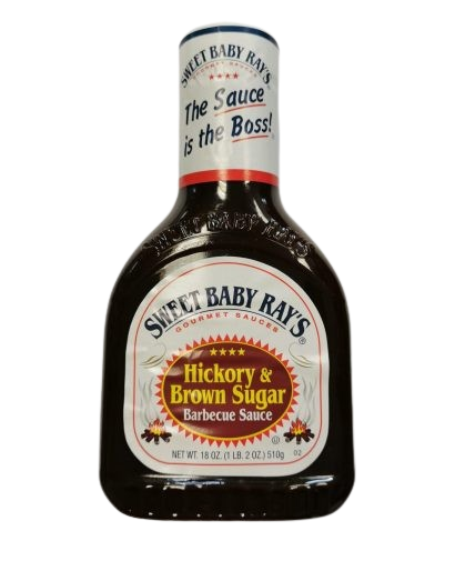 SWEET BABY RAY'S HICKORY & BROWN BARBECUE SAUCE 510G
