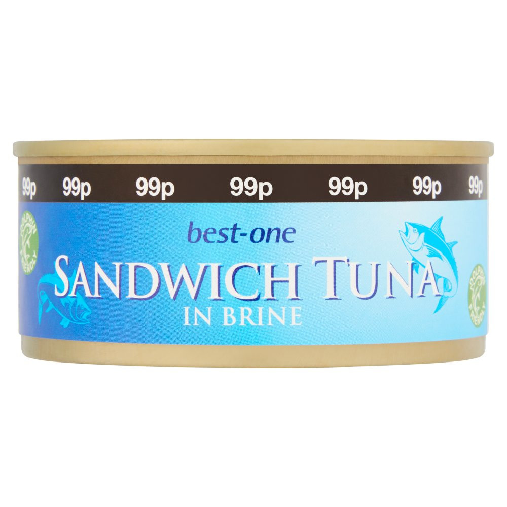 BEST-ONE SANDWICH TUNA IN BRINE 160G X1