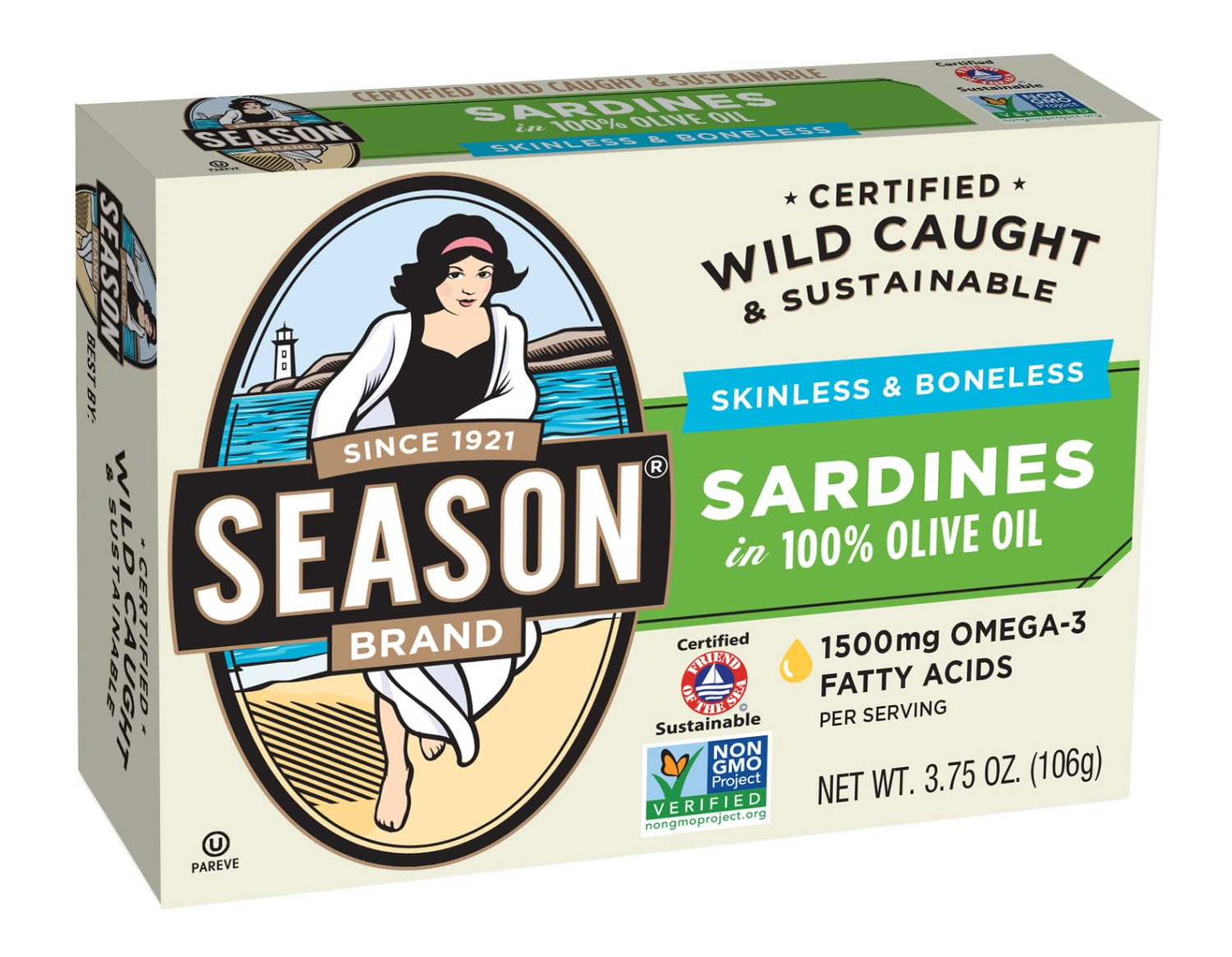 SEASON SARDINES IN OLIVE OIL X1