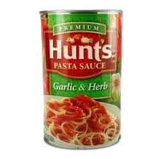 PREMIUM HUNTS PASTA SAUCE GARLIC & HERB 680G(PROMO)