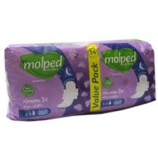 MOLPED MAXI THICK EXTRA LONG 14PCS  X1