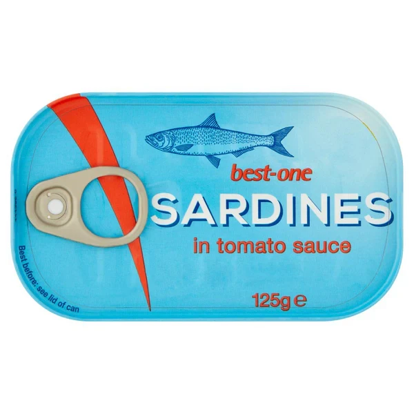 BEST-ONE SARDINES IN TOMATO SAUCE 125GX1
