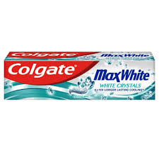 COLGATE MAXWHITE WHITENING CRYSTALS TOOTHPASTE 137G  X1
