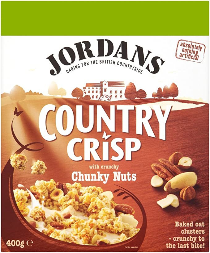 JORDANS COUNTRY CRISP CHUNKY NUT 400GX1