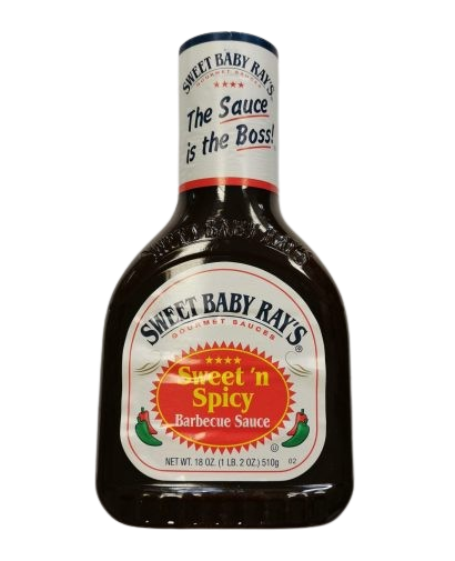 SWEET BABY RAY'S SWEET 'N SPICY BARBECUE SAUCE 510GX1