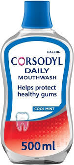 CORSODYL DAILY MOUTHWASH 500ML X1