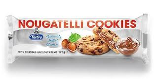 MERBA NOUGATELLI COOKIES 175GX1