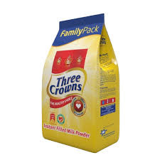 THREE CROWNS POWDER POUCH FAMILY PACK 750GX1