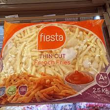 FIESTA STRAIGHT CUT FRENCH FRIES 1KG  X1