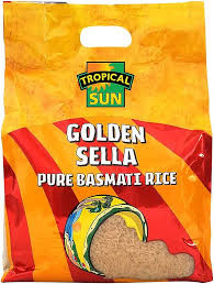 GOLDEN SELLA BASMATI RICE 5KG X1