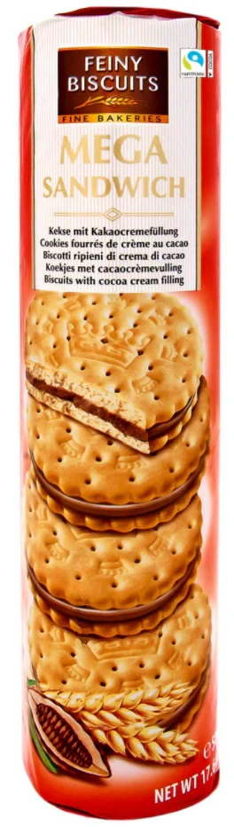 FEINY EISCUITS MEGA SANDWICH 500GX1