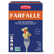REGGANO PASTA FARFALLE 340G  X 1