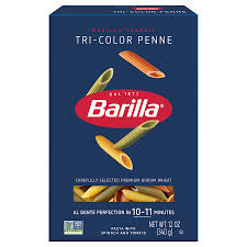BARILLA CLASSIC TRI-COLOR ROTINI PASTA 340G X 1
