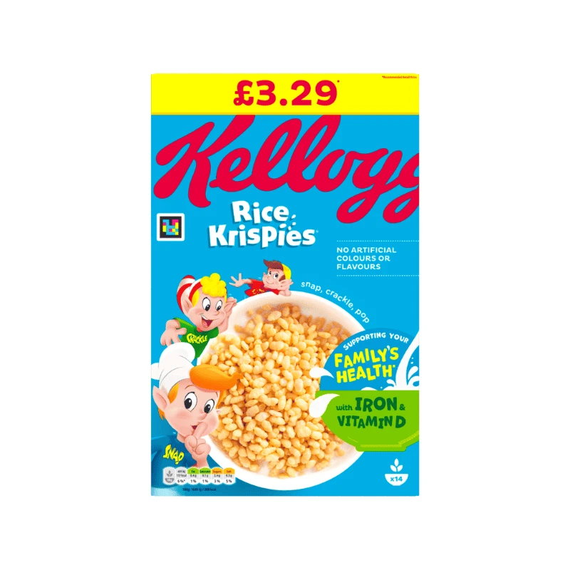 KELLOGGS RICE KRISPIES 430G X1