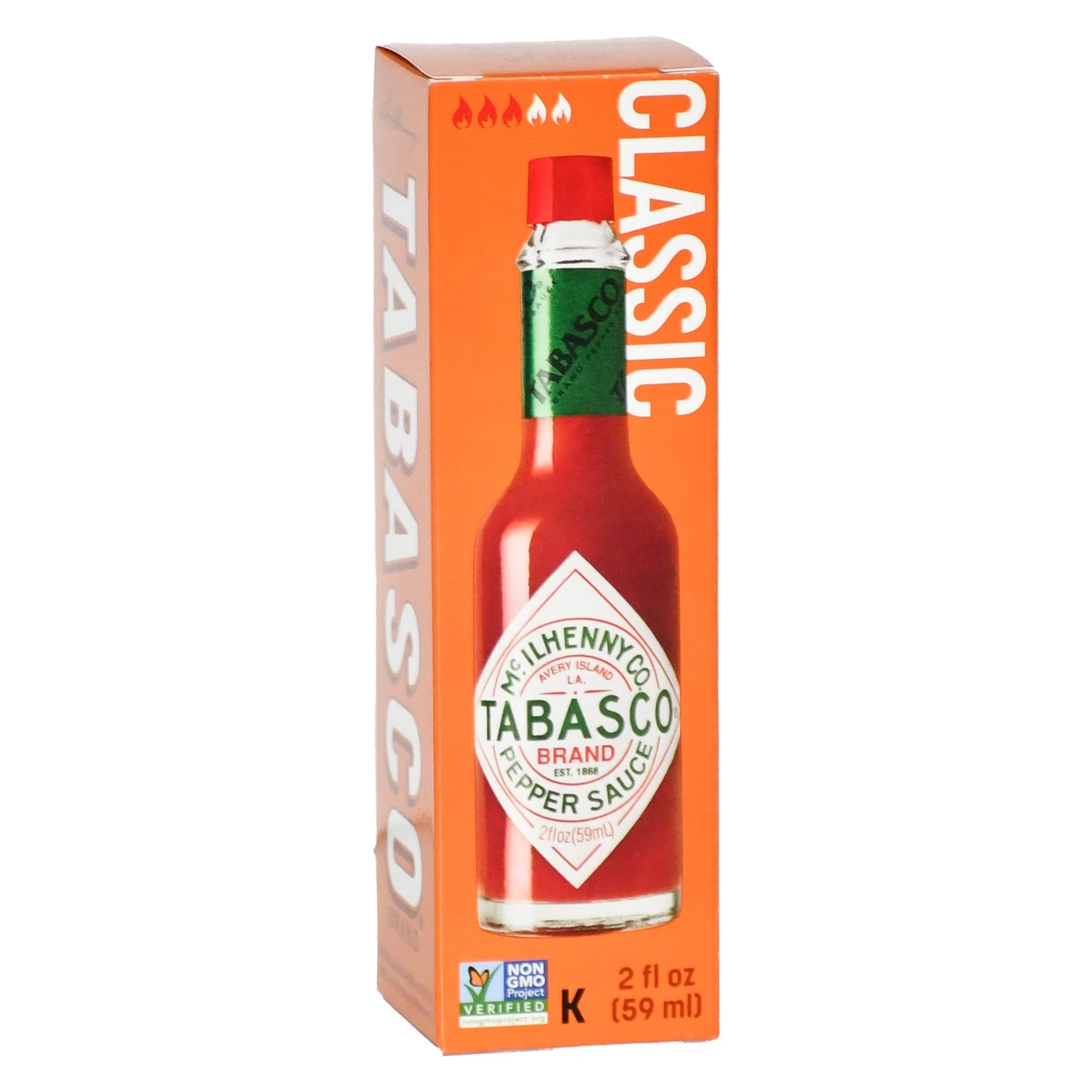TABASCO CLASSIC PEPPER SAUCE 59ML X1