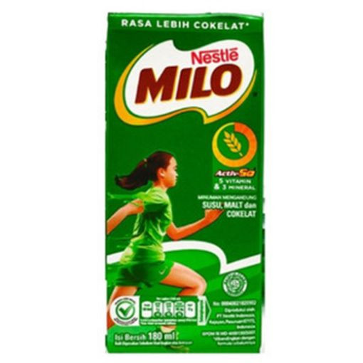 NESTLE MILO(RASA MALT COKELAT)180ML