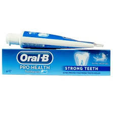 ORAL-B STRONG TEETH TOOTHPASTE EXTRA FRESH GEL 35G X1