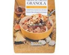 TESCO TROPICAL FRUITS GRANOLA 1KG X1