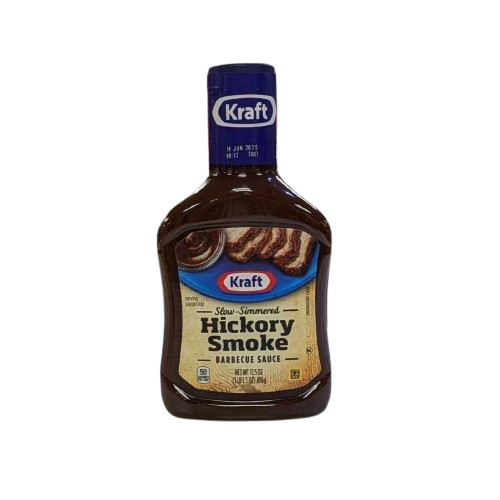 KRAFT HICKORY SMOKE BARBECUE SAUCE 510G (PROMO)