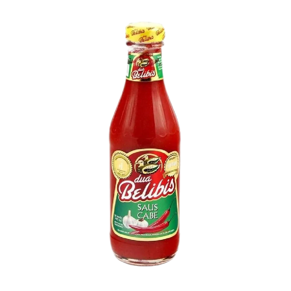DUA BELIBIS SAUS CABE CHILLI SAUCE 340MLX1